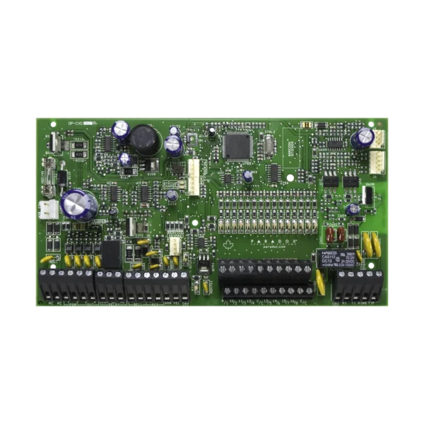 SP7000+ paradox alarm Malaysia with 32 user codes and 32 remote controls assignable to any of the 2 partitions