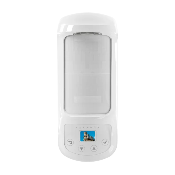 NVX80 paradox security alarm which IR and microwave (MW) sensor technologies greatly decreasing false alarms